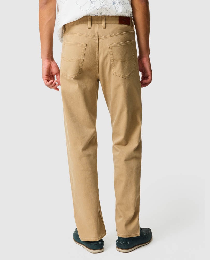 Selwyn Huts Loose Fit Jean, Saddle, Back