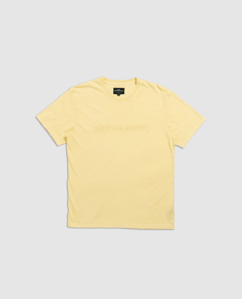 Thomsons Crossing T-Shirt , CITRUS, Flat Lay