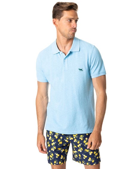 The Gunn Sports Fit Polo, AQUAMARINE