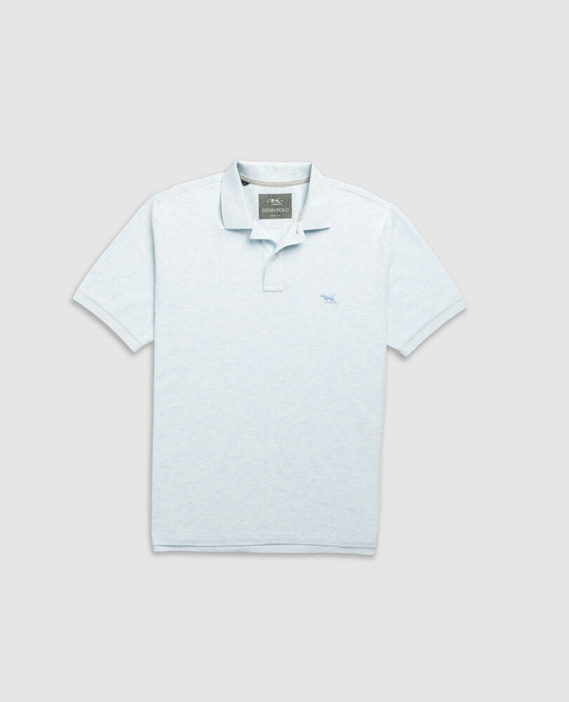 The Gunn Original Fit Polo, MIST, Flat Lay
