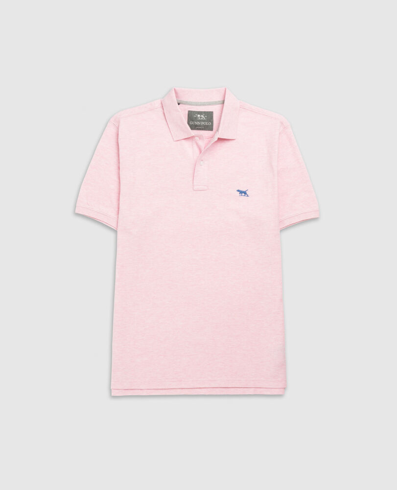 The Gunn Original Fit Polo, ROSE WATER, Flat Lay