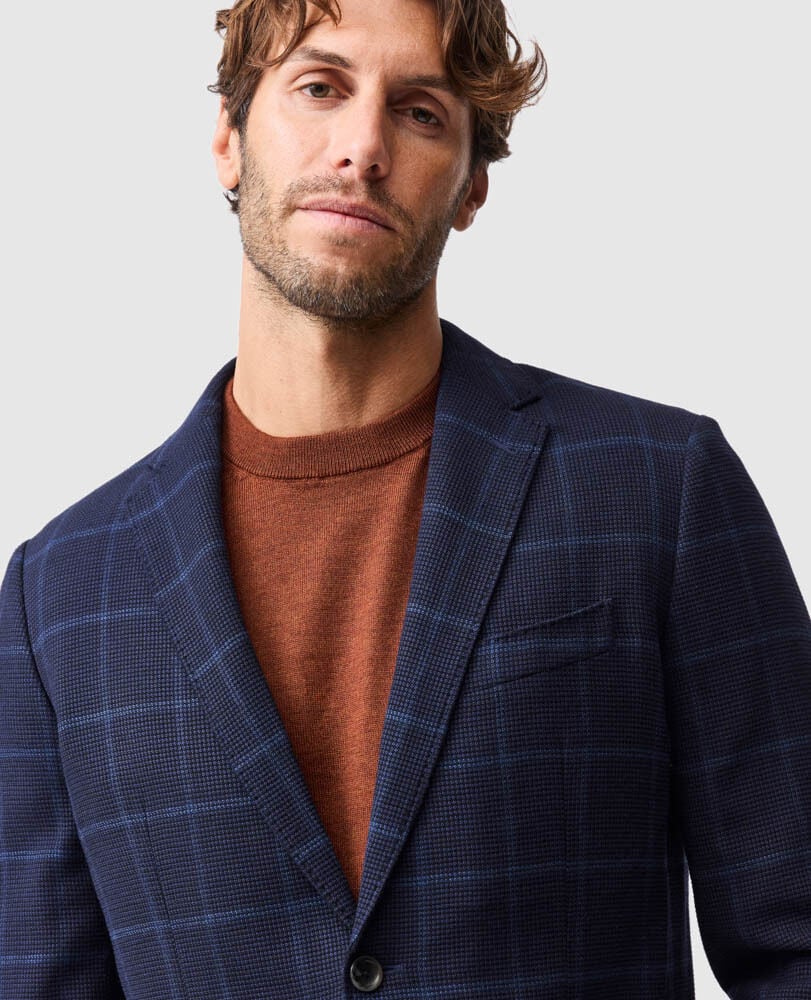 Campbell Point Sports Fit Jacket, MIDNIGHT, Detail 3