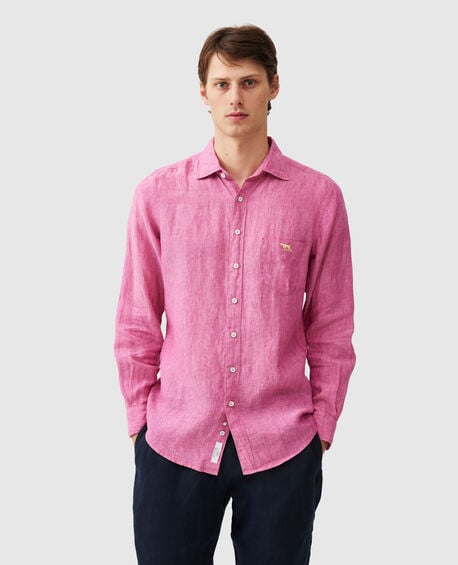 Coromandel 2 Sports Fit Shirt, FLAMINGO