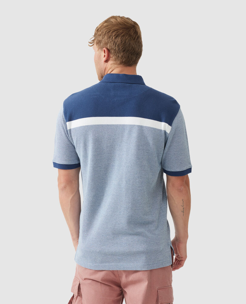 Whitby Polo, INDIGO, Back