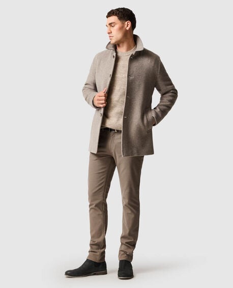Fitchett Coat, NATUREL