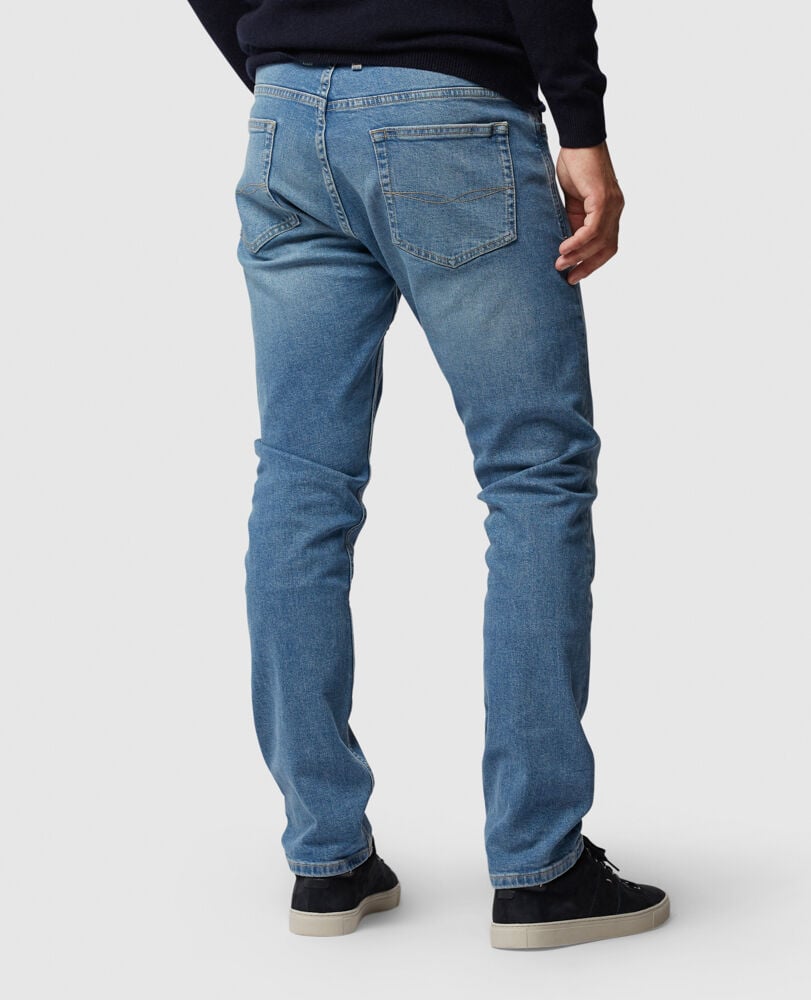Lowry Straight Fit Jean, SKY BLUE, Flat Lay