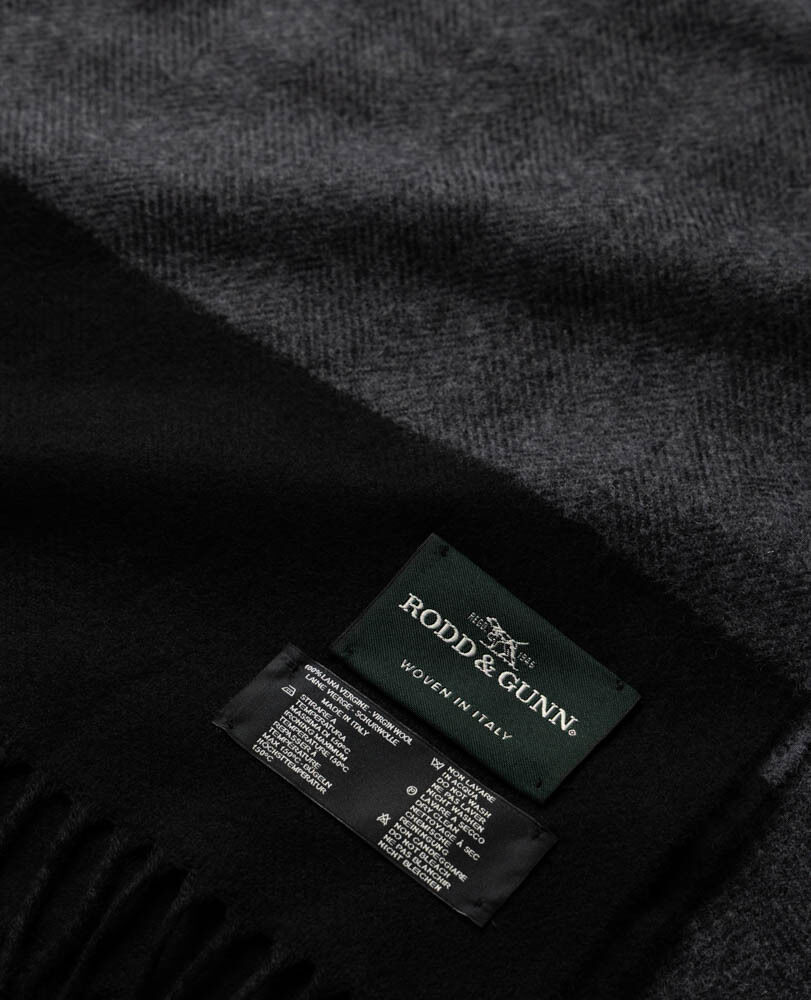 Darlington Scarf, CHARBON, Back