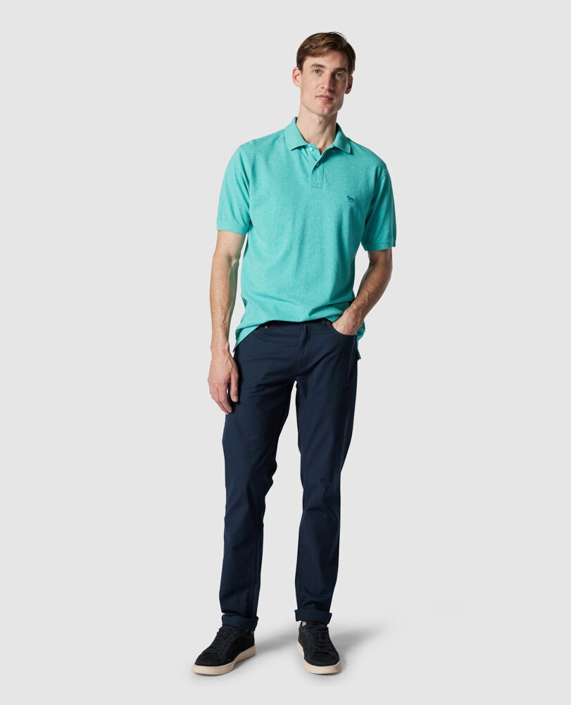 The Gunn Original Fit Polo, SEAFOAM, Off Front