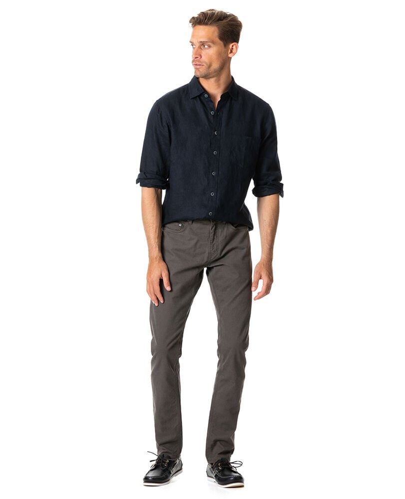 Neilson Straight Jean, NUTMEG, Off Front