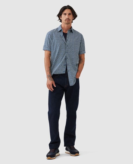 Yates Point Shirt, INDIGO