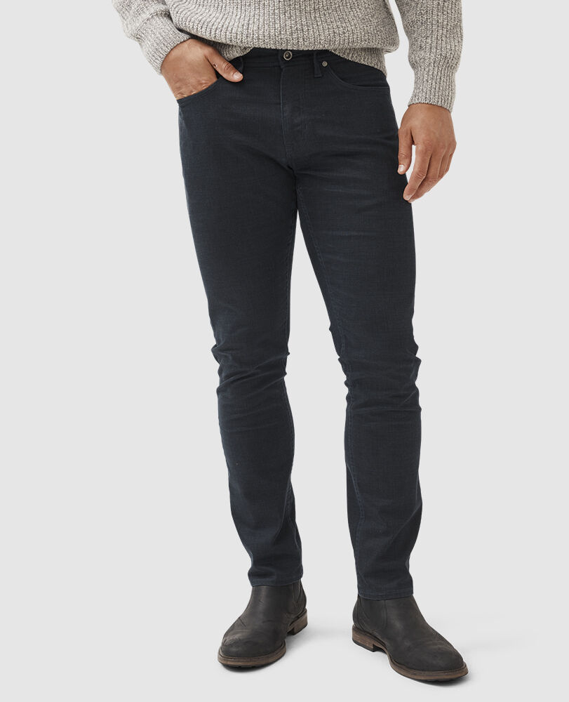 Leighton Place Straight Jean, DARK NAVY, Front