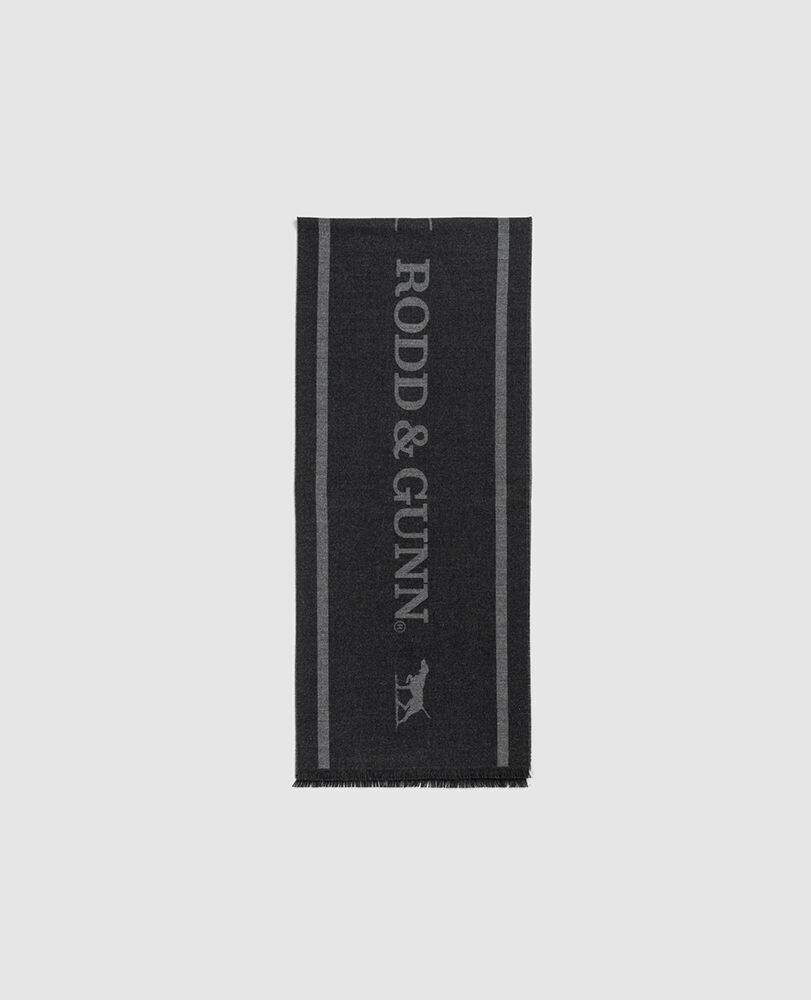Écharpe Stadium/FUSAIN/GRIS, FUSAIN/GRIS, Front