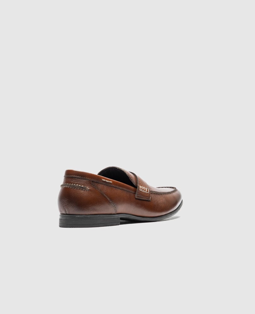 St James Loafer, COGNAC, Back
