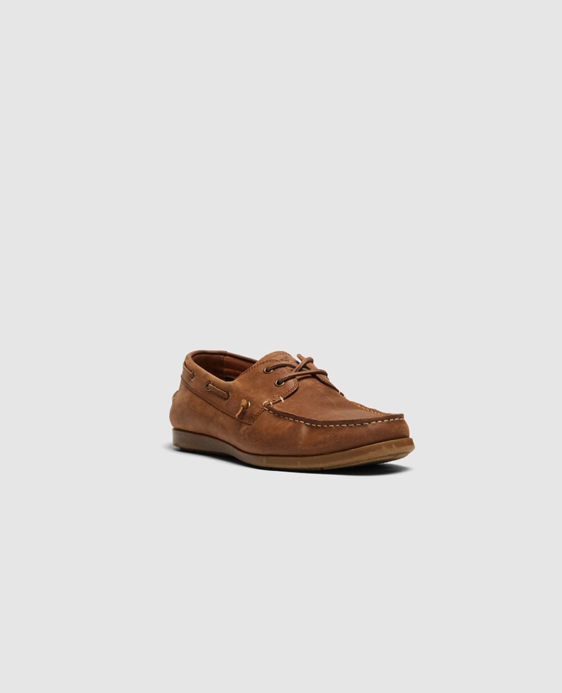 Gordons Bay Boat Shoe, BIRCH, Off Front
