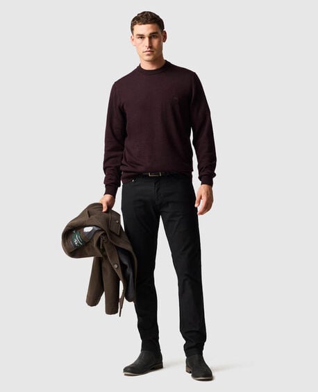 York Bay Knit, BLACK FIG