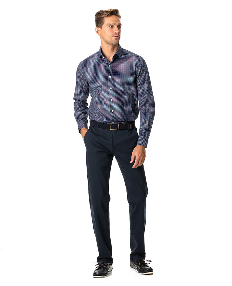 Carricktown Sports Fit Shirt, INK, Off Front