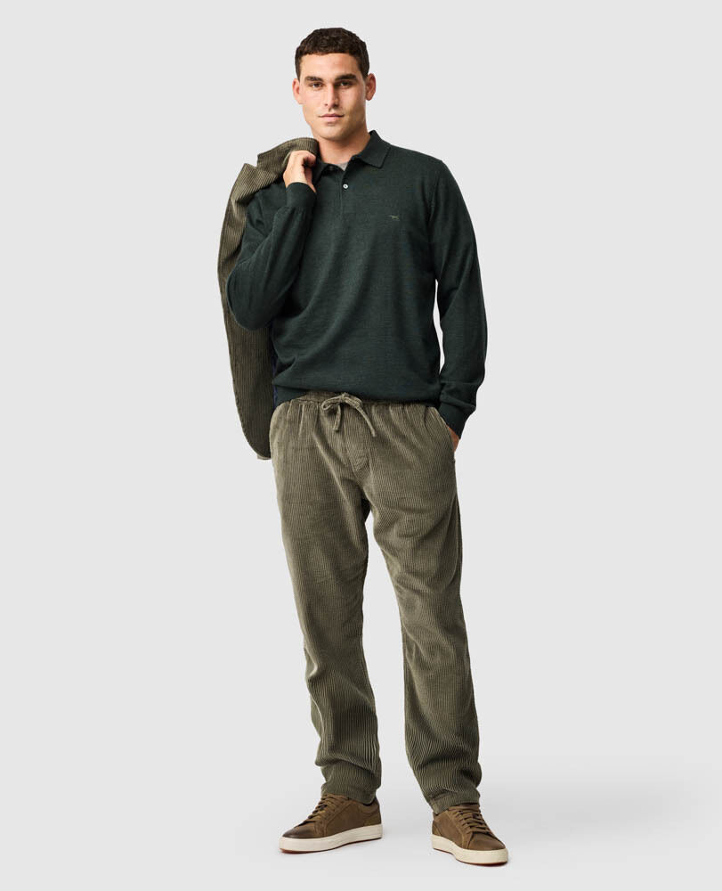 Way Spur Knit, OAKMOSS, Off Front