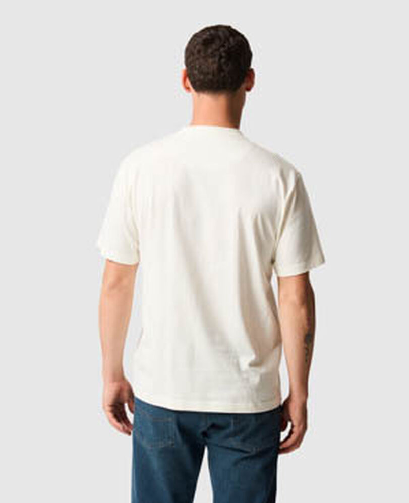 The Peaks Logo Tee, VINTAGE WHITE, Back