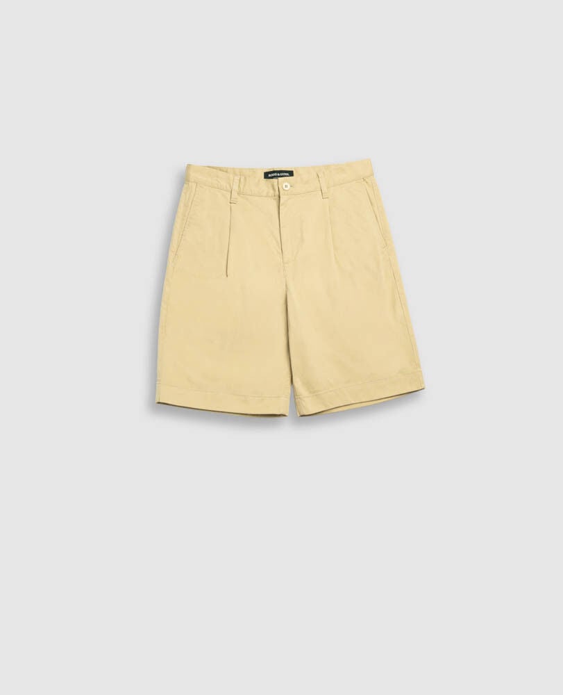 Egmont Village Relaxed Fit 9" Short, SAND, Flat Lay