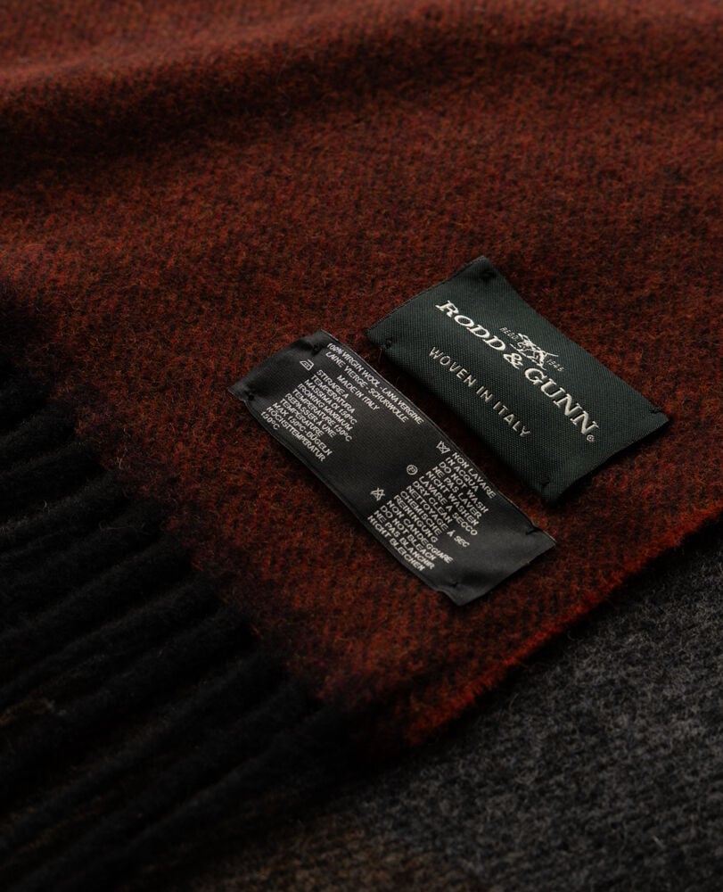 Jacks Point Scarf, GRIGIO PORT, Back