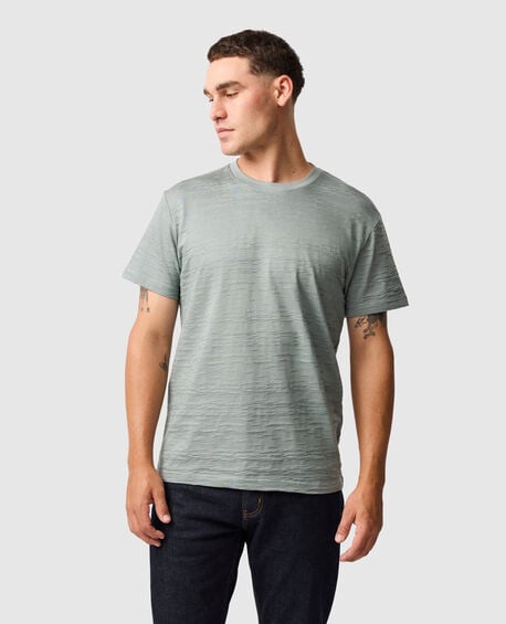 Leith Valley Sports Fit T-Shirt , SAGE GREEN