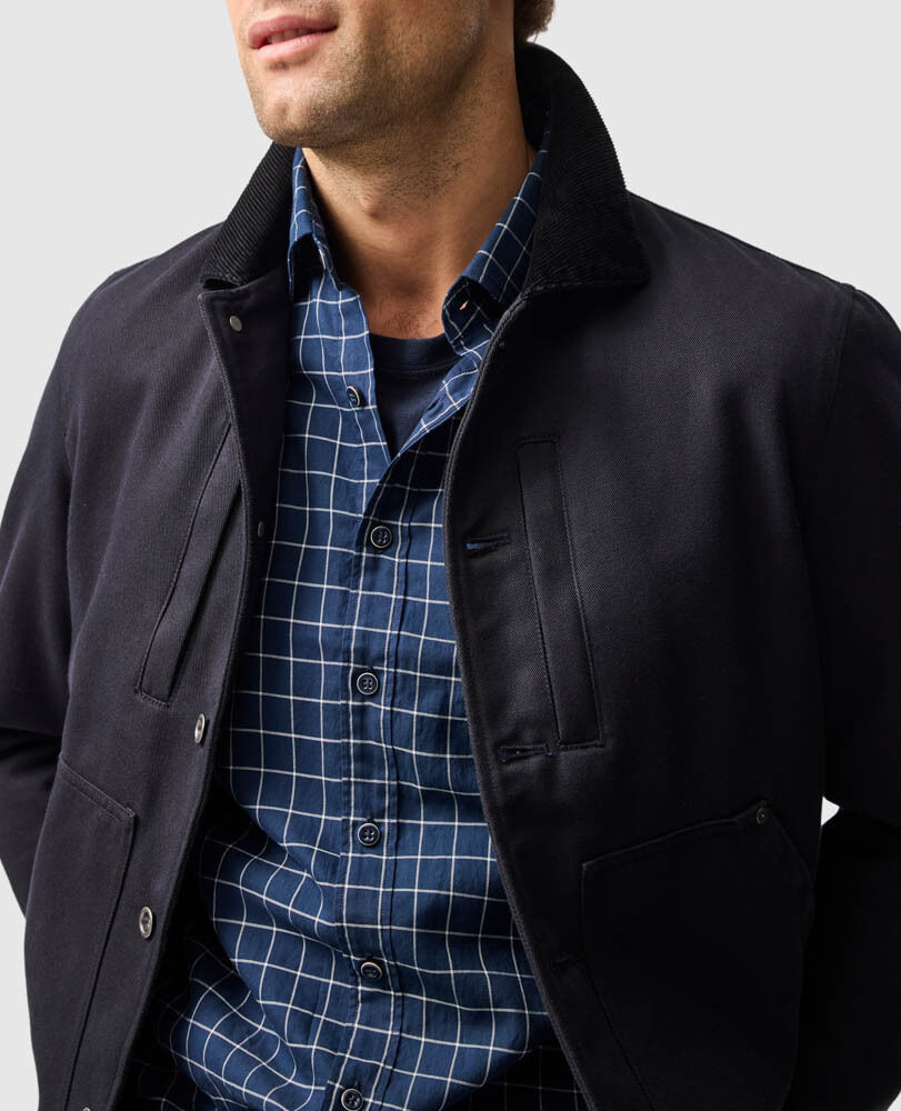 Chemise Glenrock, BLEU NUIT, Detail 3