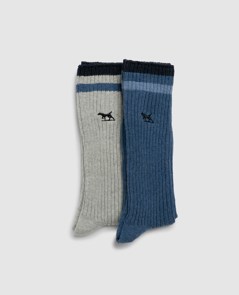 Double Barrel Sock Two Pack, , Front