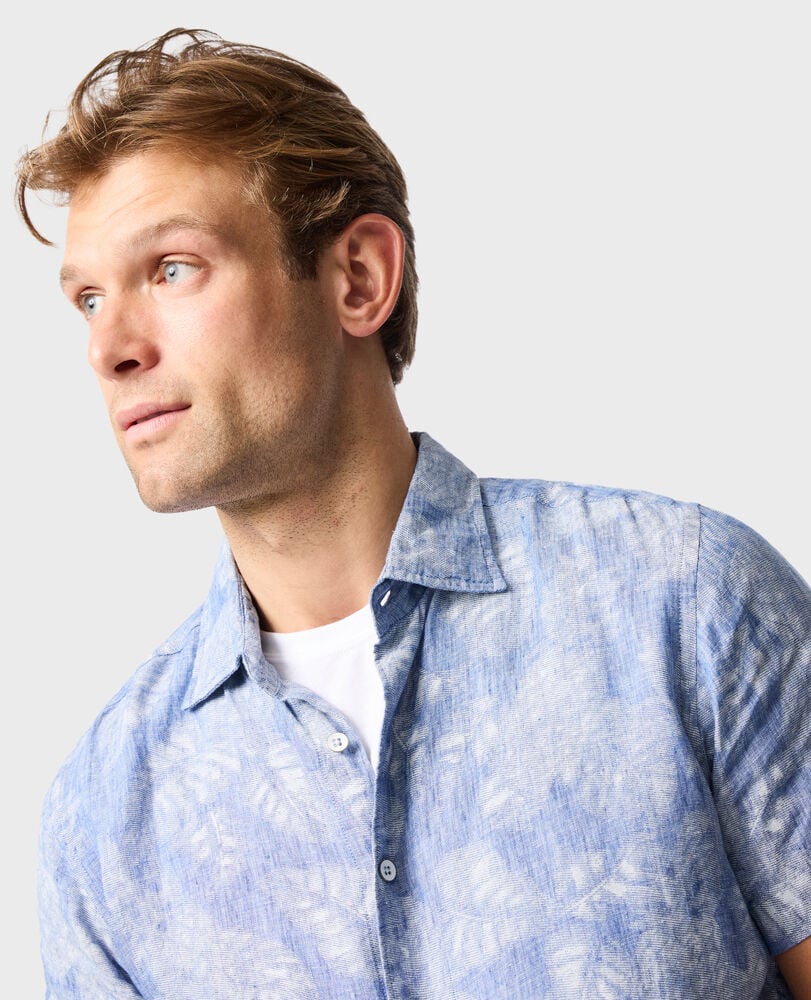 Savill Bay Sports Fit Shirt, CHAMBRAY, Detail 3