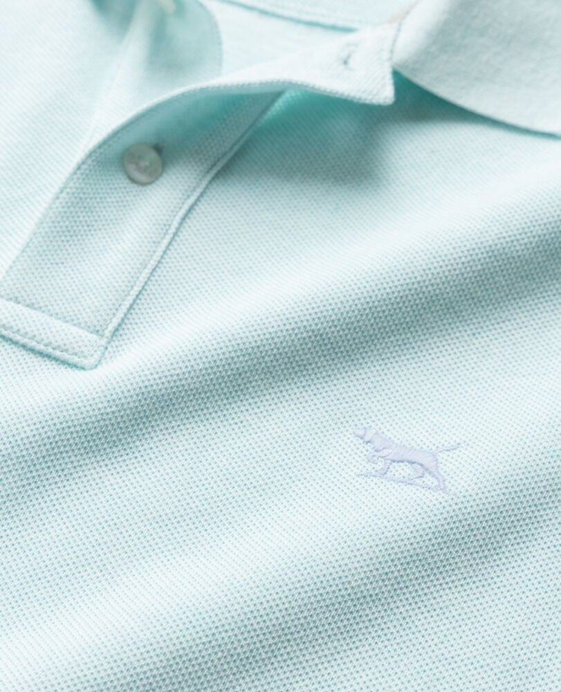 The Gunn Sports Fit Polo, COOL MINT, Detail 2