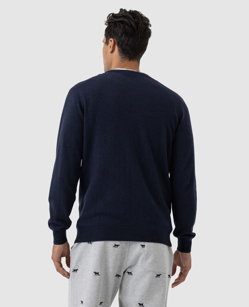 Wellington Knit, BLUE GRANITE, Back