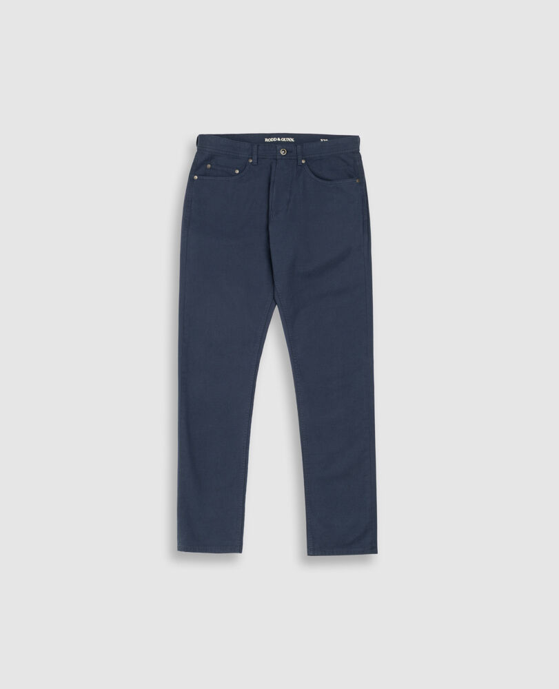 Jeans Gunn mit geradem Bein, NAVY, Flat Lay