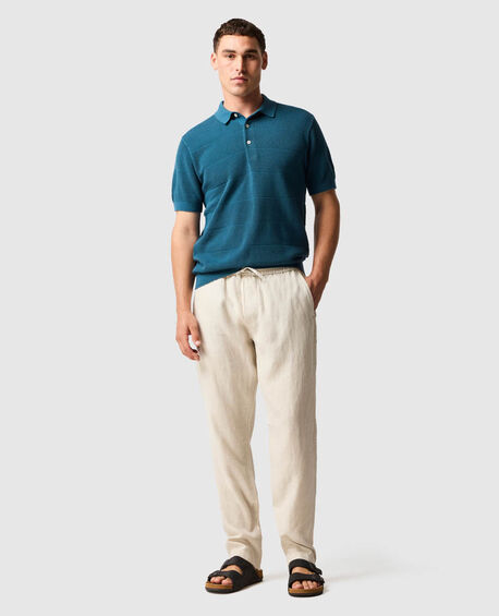 Masons Flat Knit, TEAL