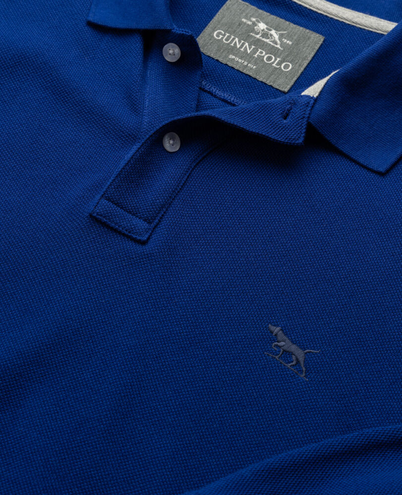 Ls Gunn Polo, DARK COBALT, Detail 2