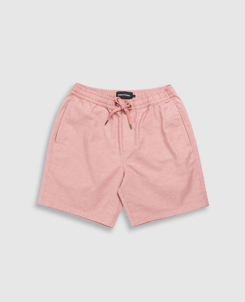 Gunn 7" Resort Shorts, SIENNA, Flat Lay