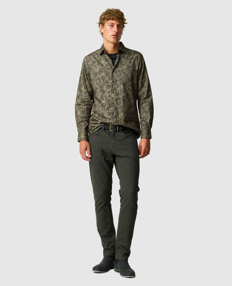 Campbell Valley Sports Fit Shirt, MOSS
