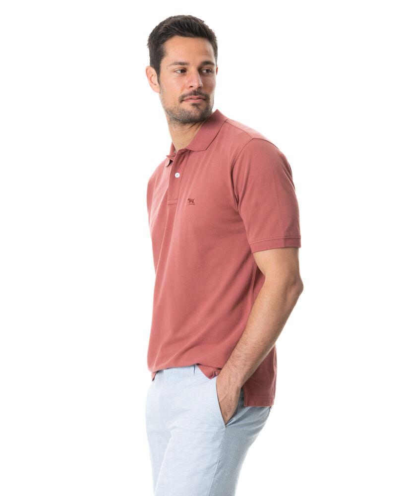 The Gunn Original Fit Polo, ROSE, Back