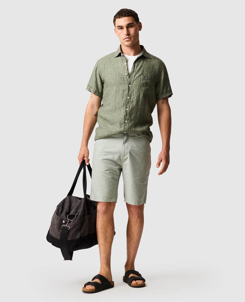 Cathedral Cove Sports Fit Shirt, KELP, Off Front