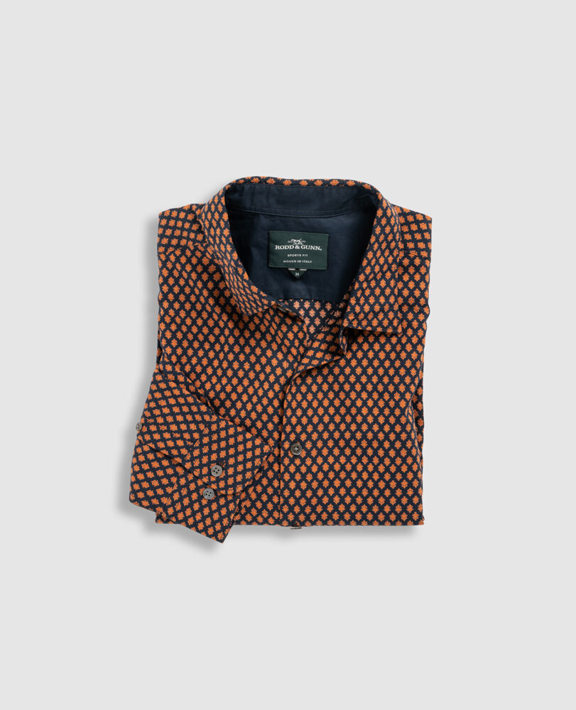 Middle Valley Sports Fit Shirt, MARINE, Detail 2