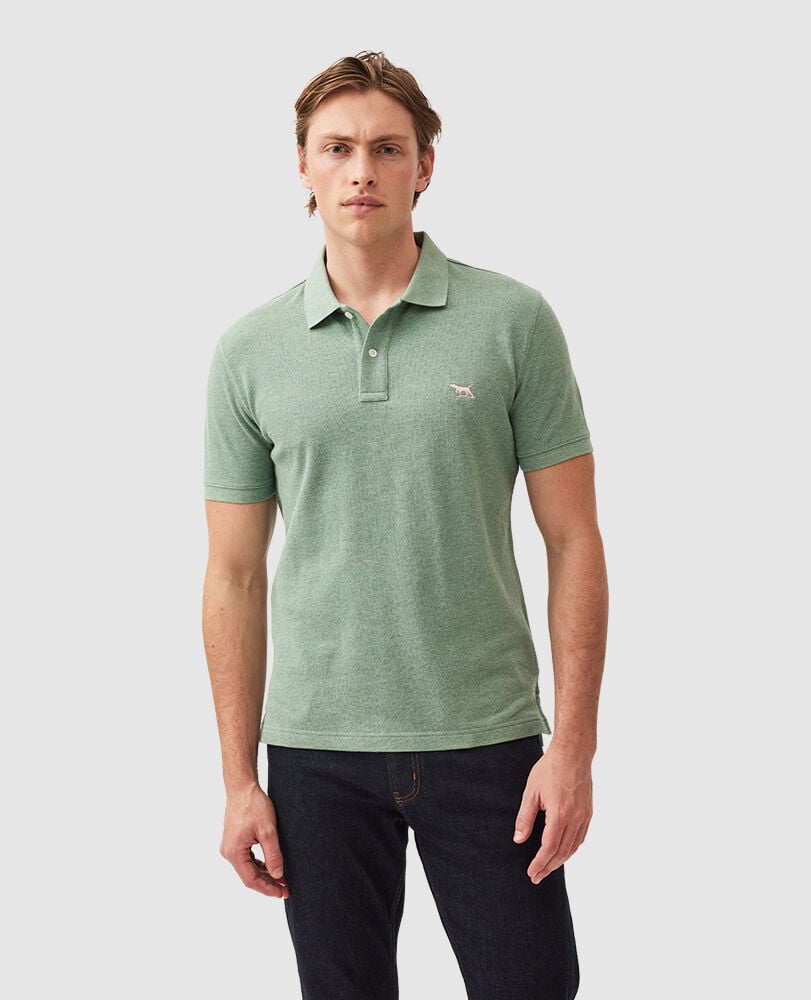 The Gunn Sports Fit Polo, DUSTY SAGE, Front