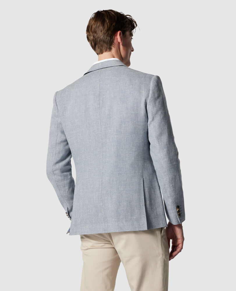 The Cascades Sports Fit Jacket, CHAMBRAY, Back
