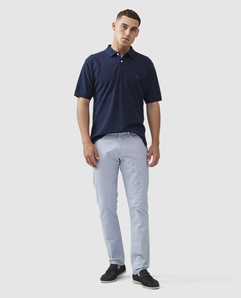 The Gunn Original Fit Polo, ECLIPSE, Off Front