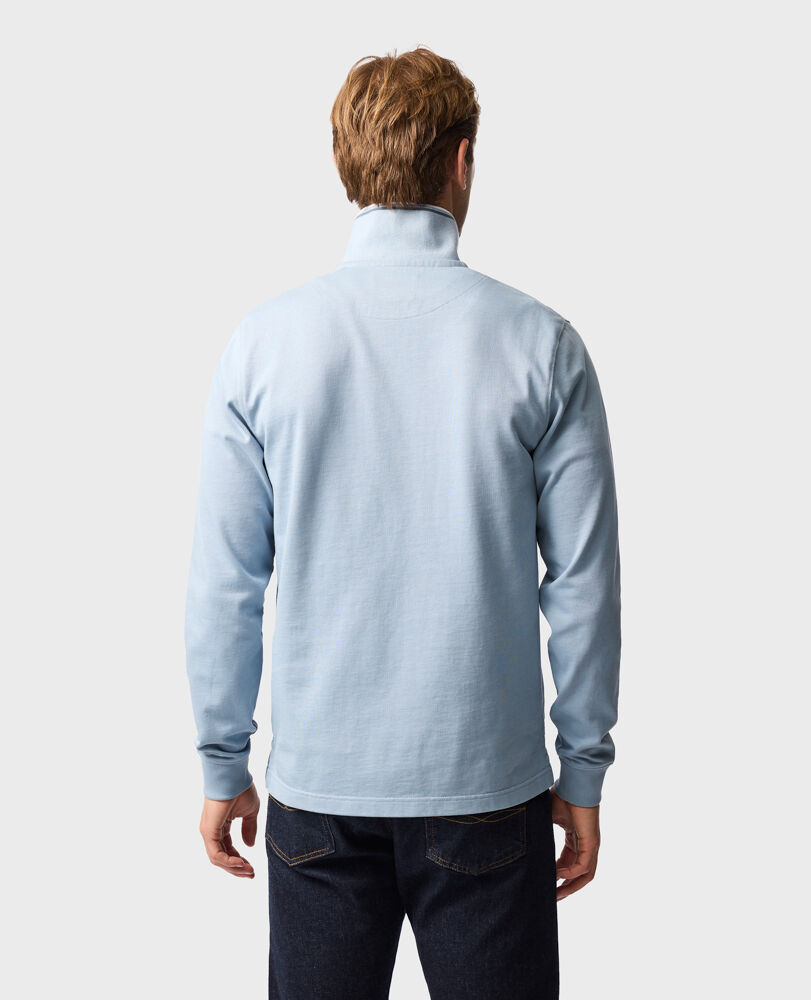 Gunn 14oz 1/4 Zip Sweat, ARCTIC, Back