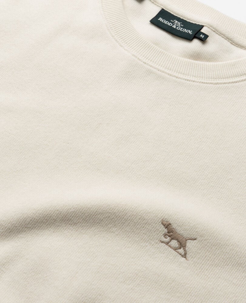 Gunn Crew Neck Sweat, ECRU, Detail 2