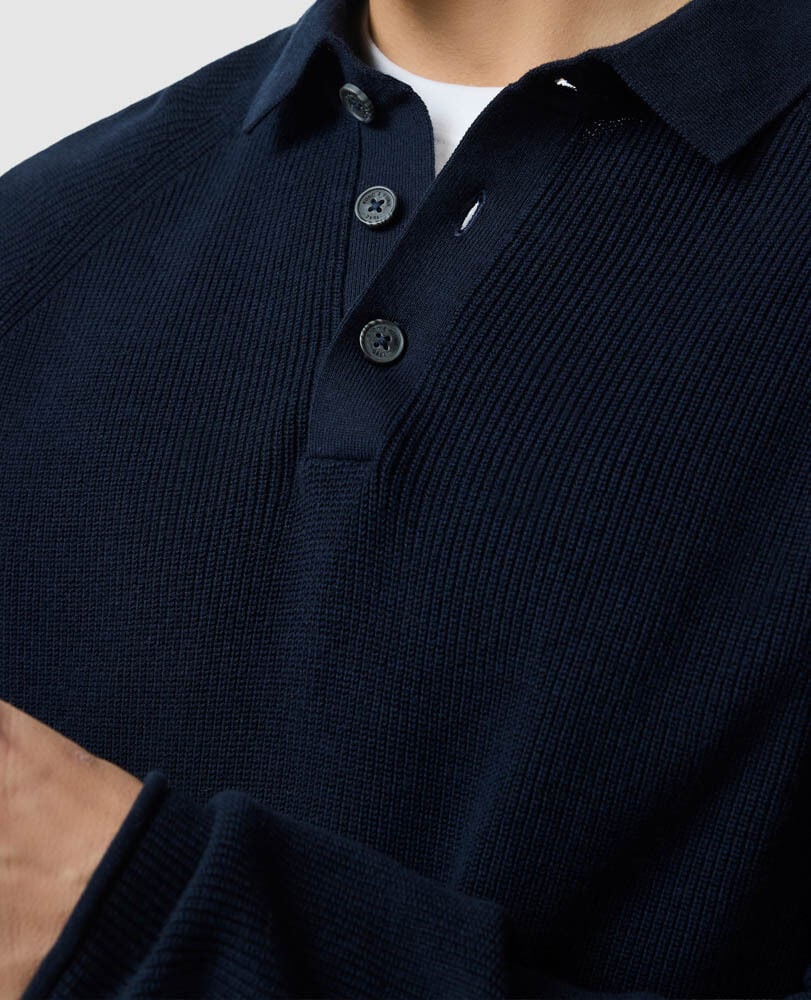 Eastern Bush Knit, NAVY, Detail 3