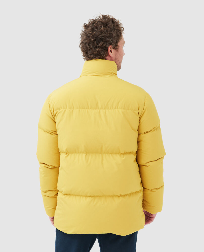Ohau Down Jacket, MAIZE, Back