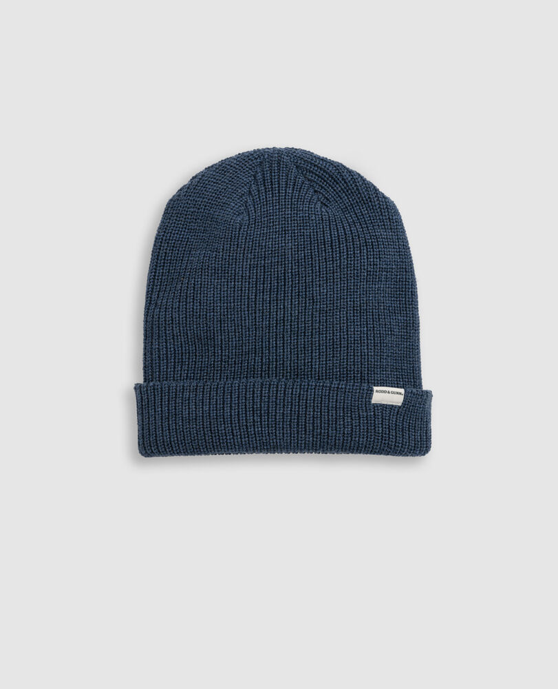 Gunn Beanie, DENIM, Back