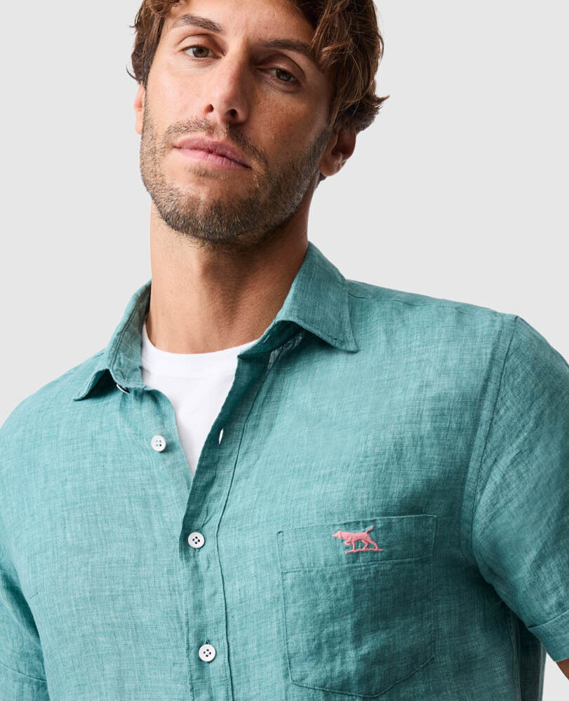 Cathedral Cove Sports Fit Shirt, SAVANE, Detail 3