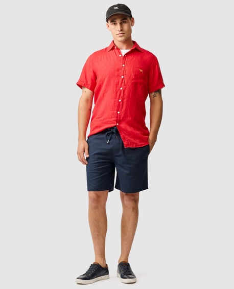 Cathedral Cove Sports Fit Shirt, CHILLI