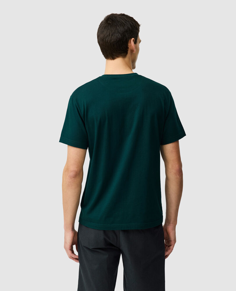 The Logo Tee 2.0, BOTTLE GREEN, Back