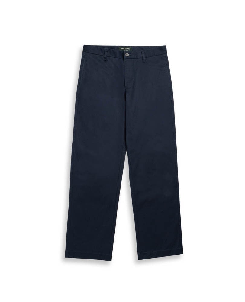Glenham Relaxed Fit Pant, NAVY, Flat Lay
